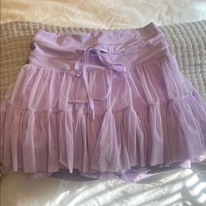 POPFLEX Lilac Mini Skirt